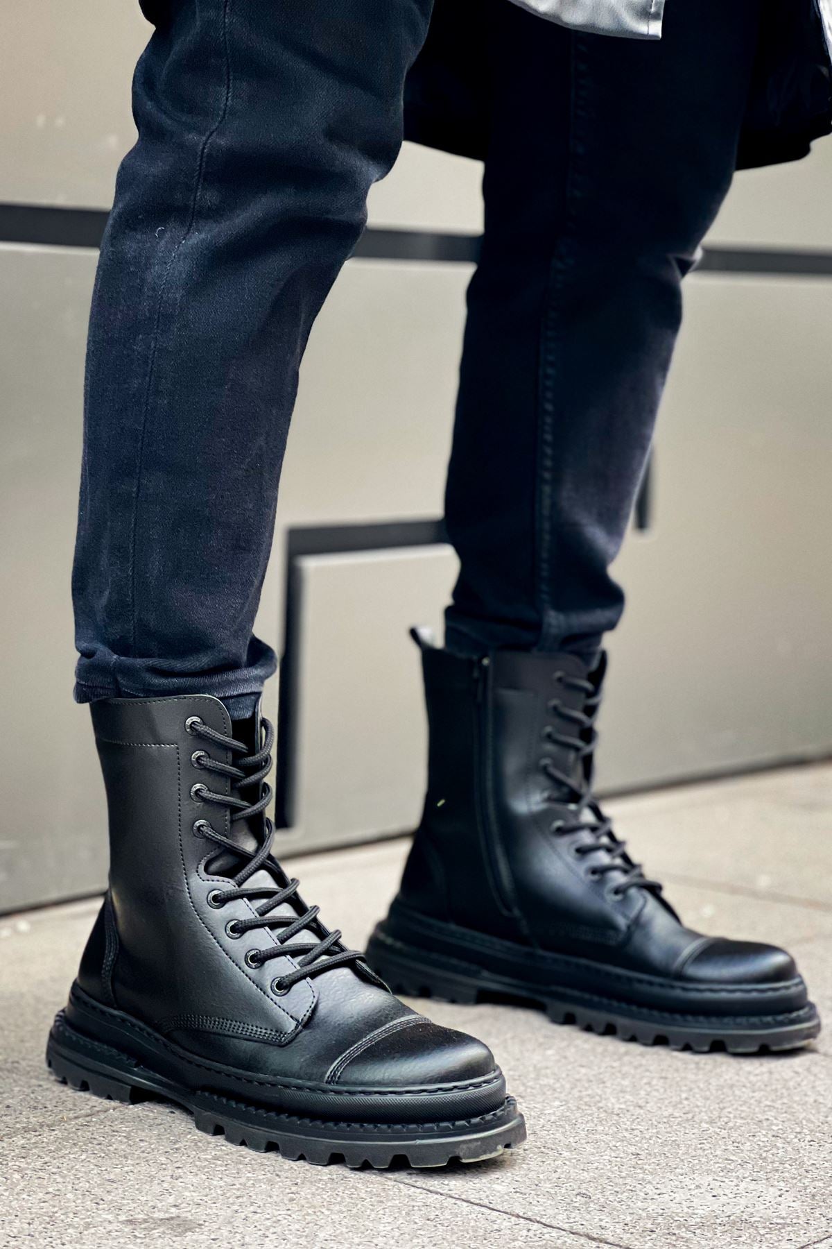 CH229 FST Crow Men's Boots BLACK - STREETMODE ™