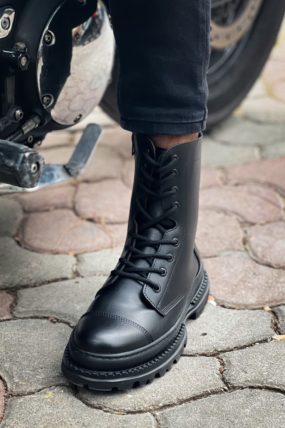 CH229 FST Crow Men's Boots BLACK - STREETMODE ™