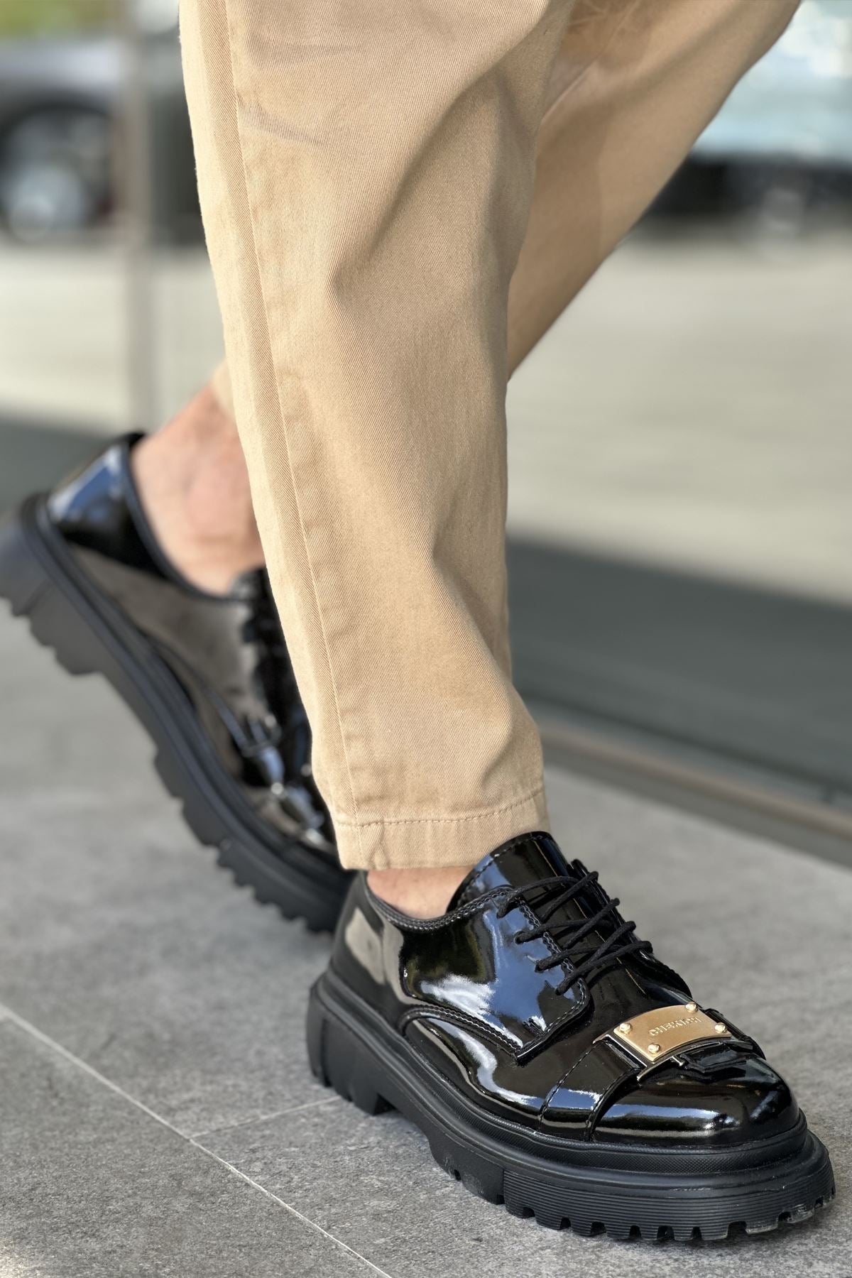 CH2402 RST Men's Casual Shoes BLACK