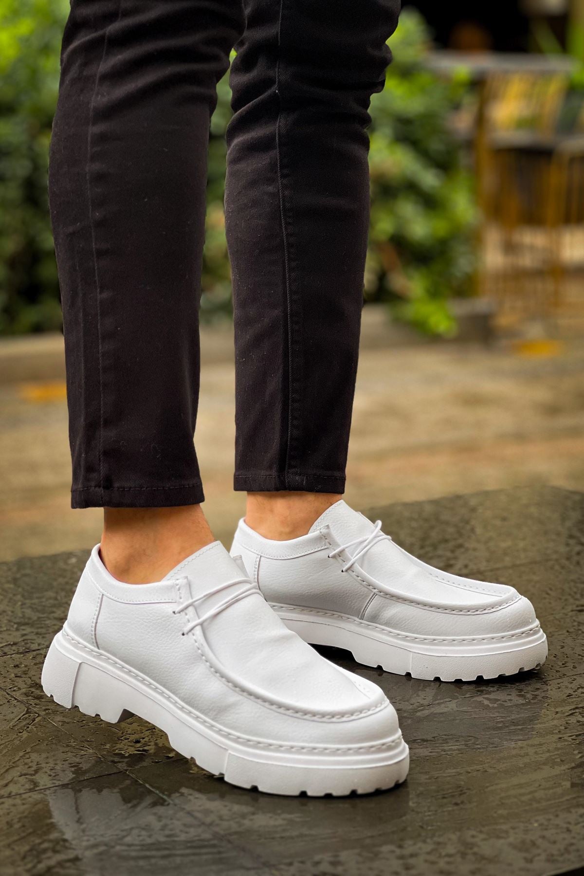 CH2404 CBT Castle Men's Shoes WHITE - STREETMODE ™