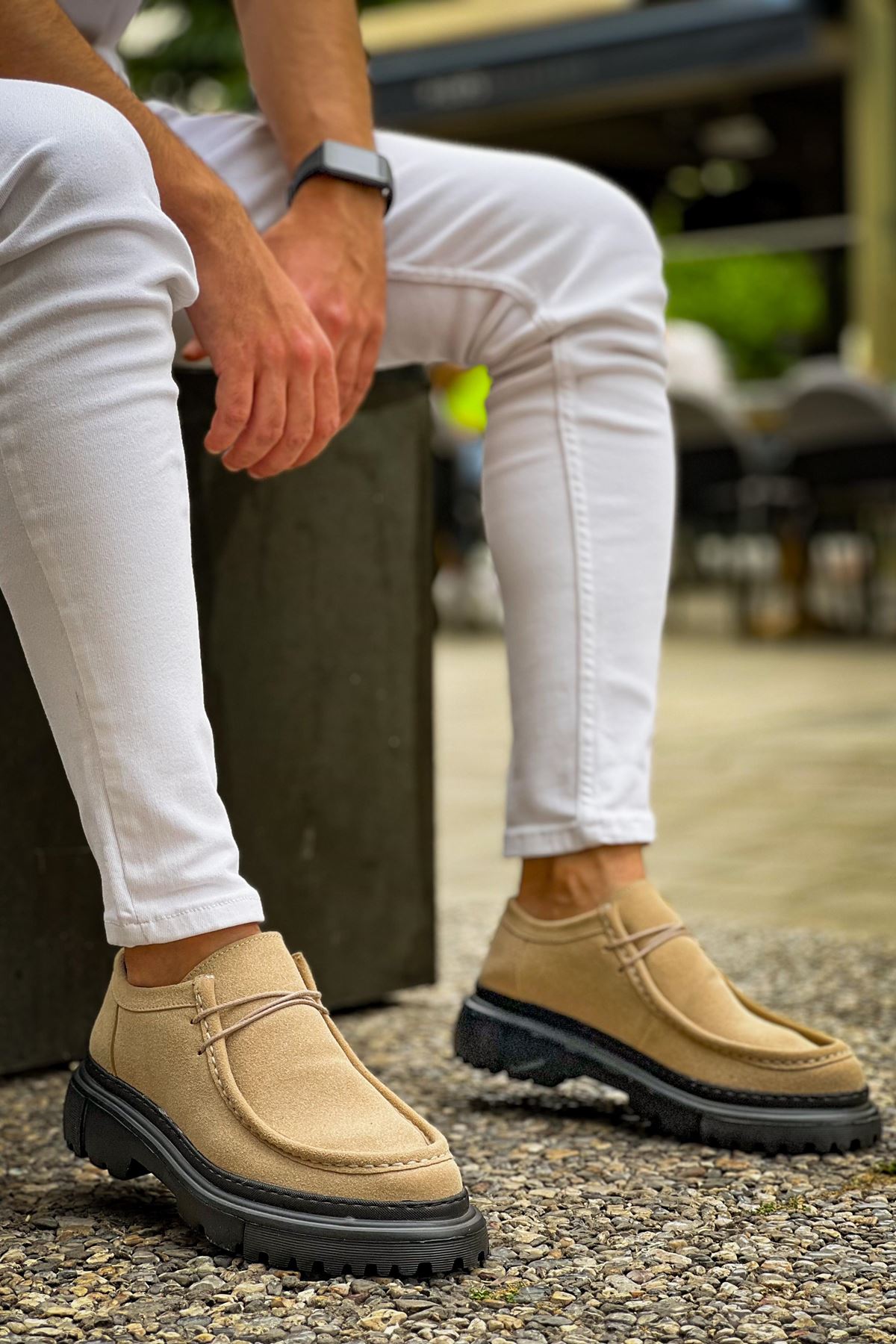 CH2404 SST Castle Men's Shoes BEIGE - STREETMODE ™