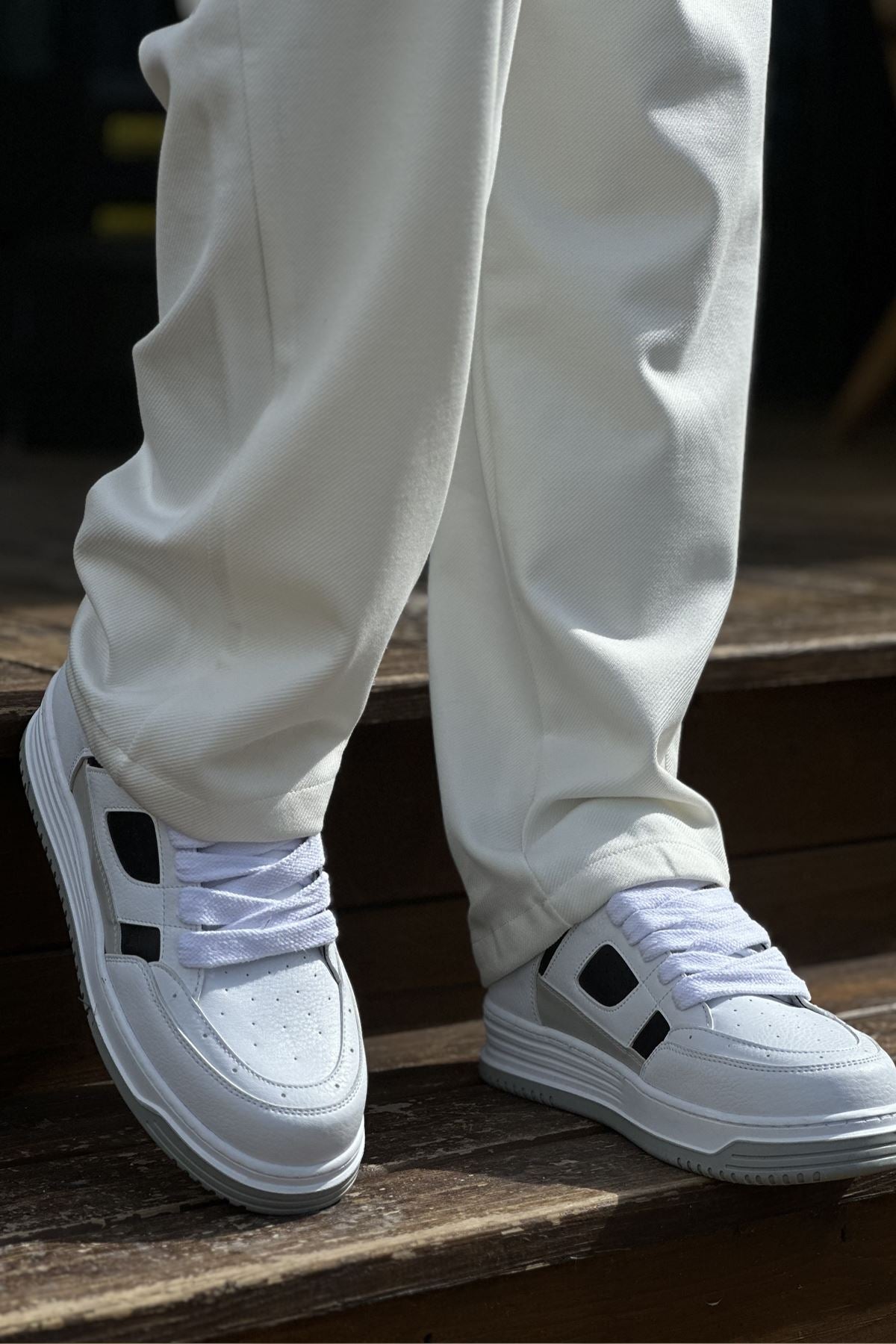 CH2410 CBT Avax Men's Sports Shoes WHITE/BLACK - STREETMODE ™