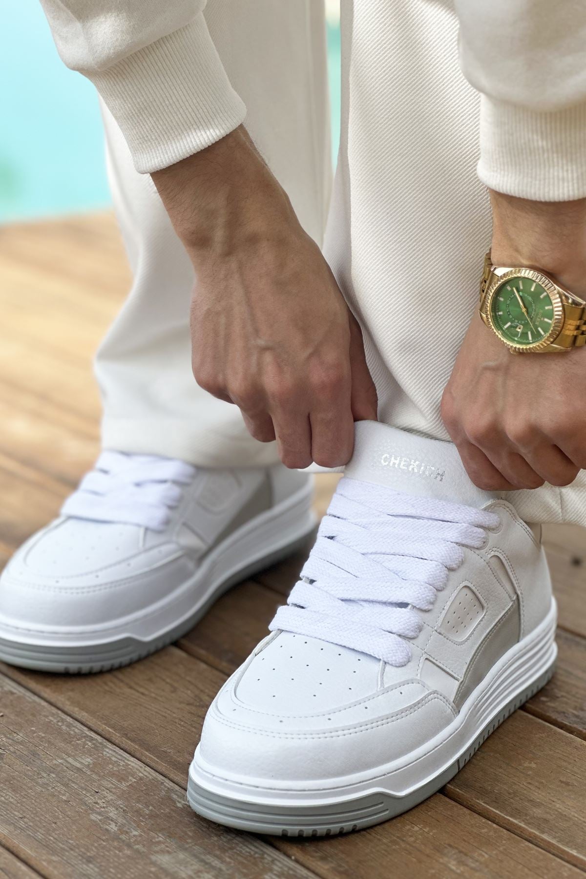 CH2410 CBT Avax Men's Sports Shoes WHITE