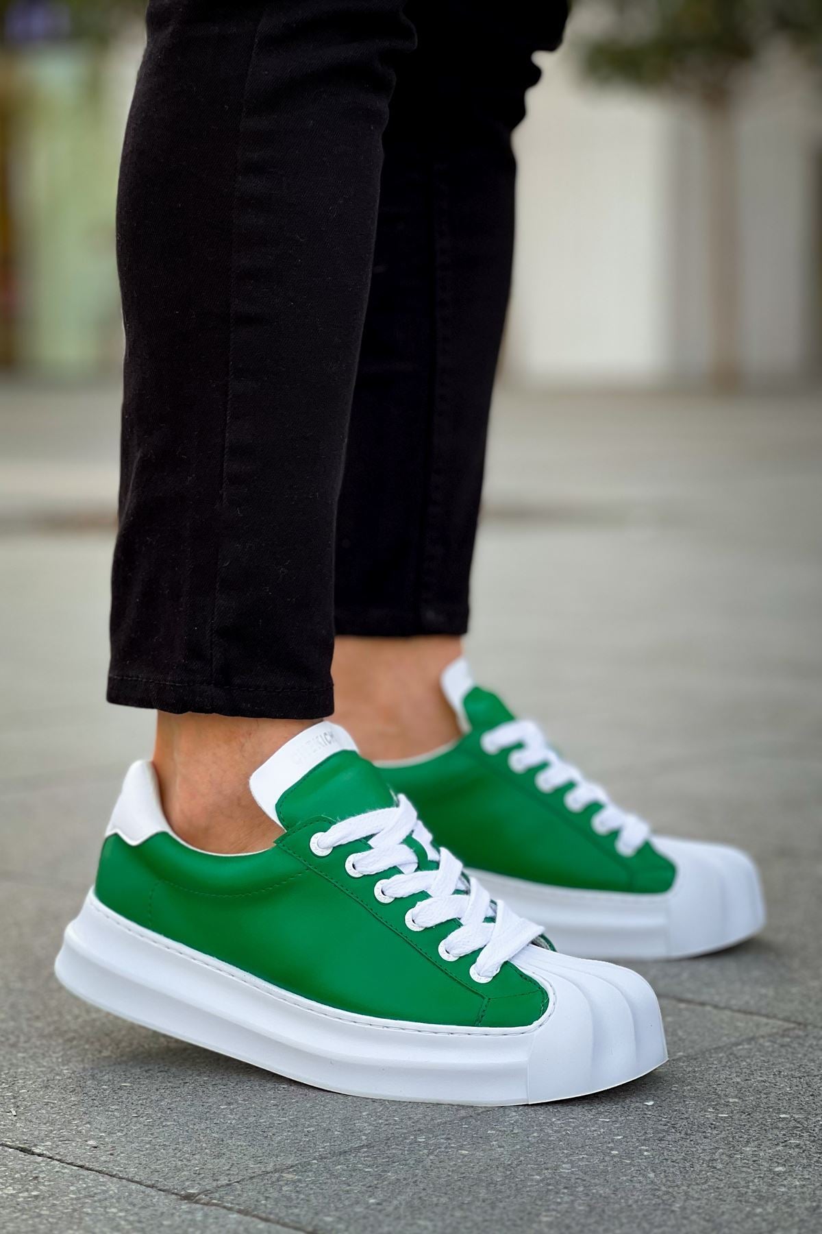 CH2411 Artenay Men's Sneaker Shoes GREEN