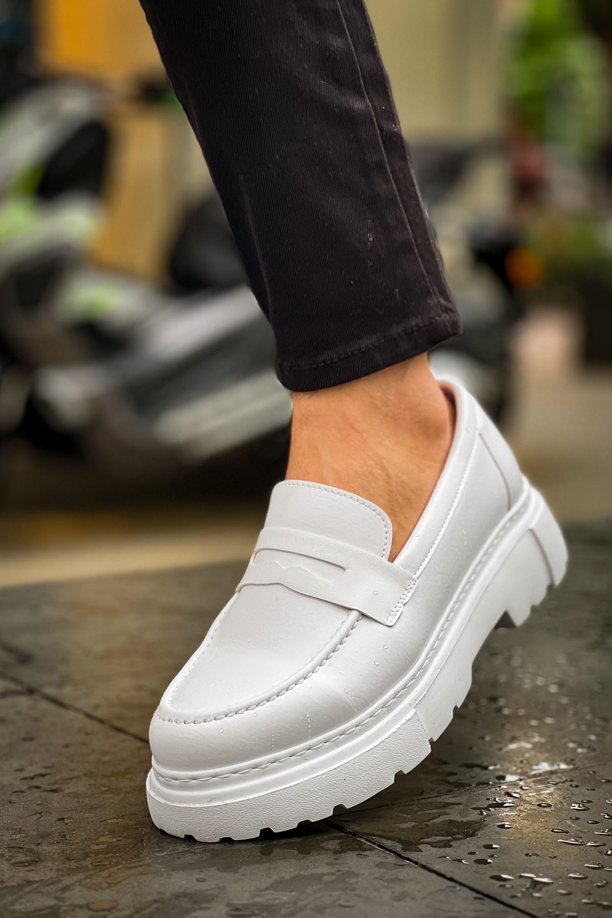 CH2417 FBT Men's Shoes WHITE - STREETMODE ™