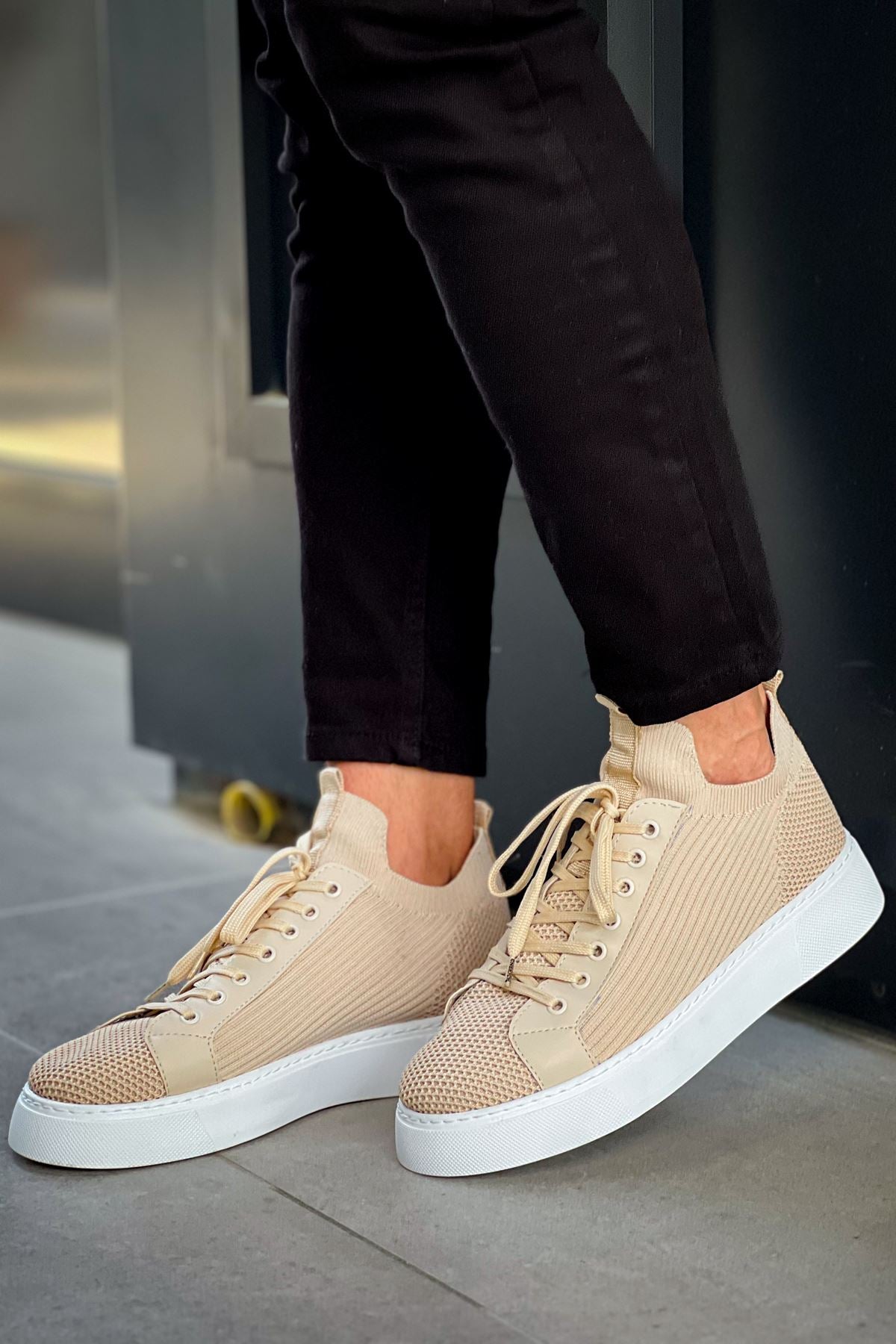 CH2423 TBT Men's Shoes BEIGE - STREETMODE ™