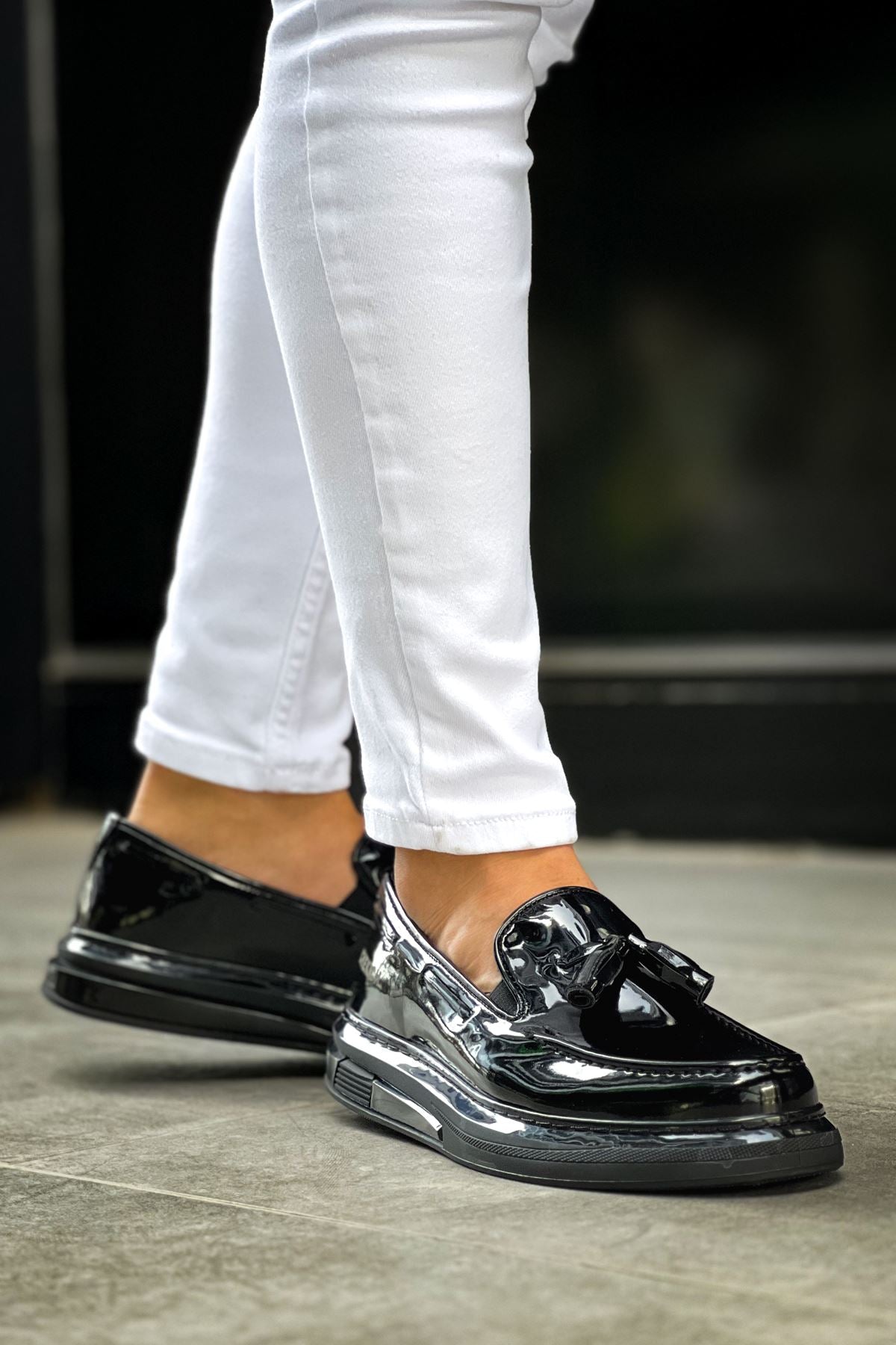 CH2427 RST Men's Classic Dress Shoes BLACK | STREETMODE CH2427 RST Men's Classic Dress Shoes BLACK | STREETMODE
