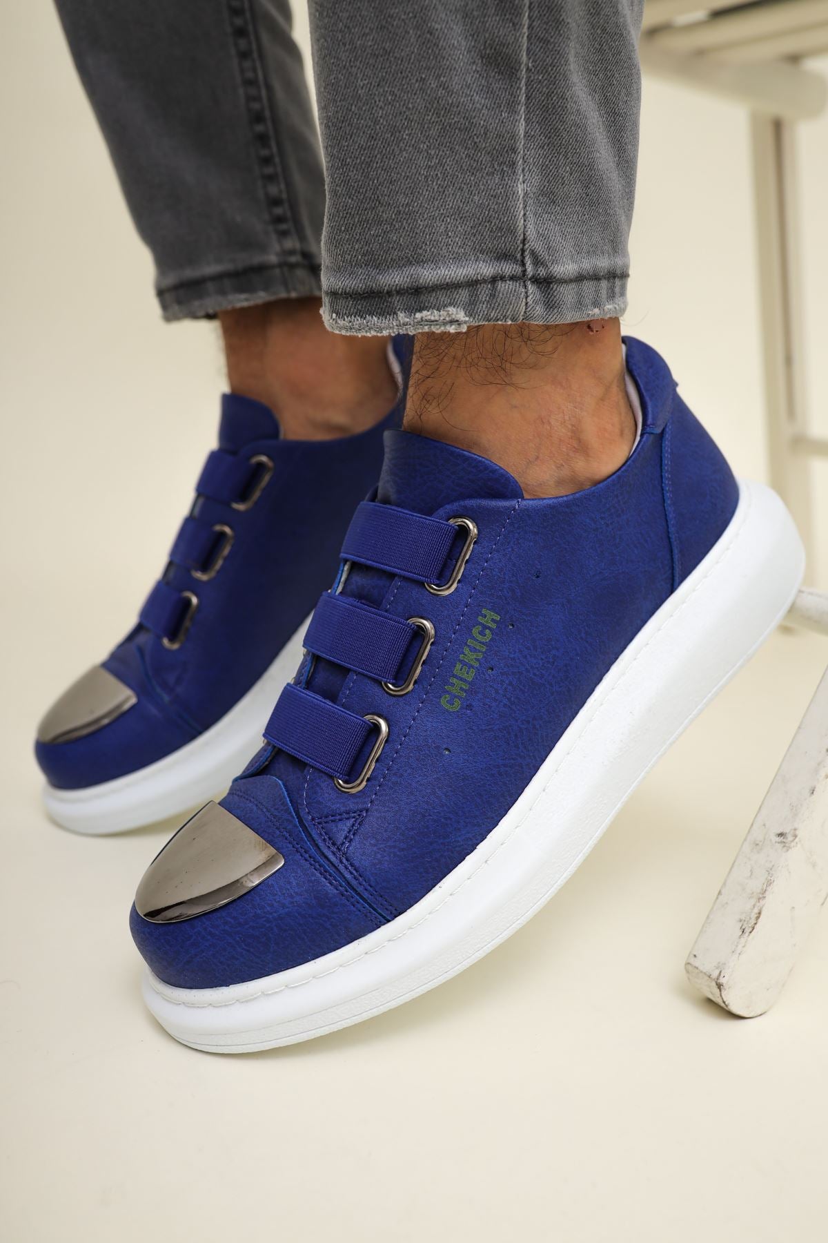 CH251 BT Men's Sneakers Shoes Sax Blue - STREETMODE ™