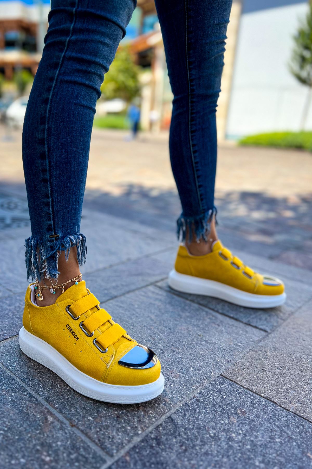 CH251 CBT Mirror Women's Shoes YELLOW - STREETMODE ™