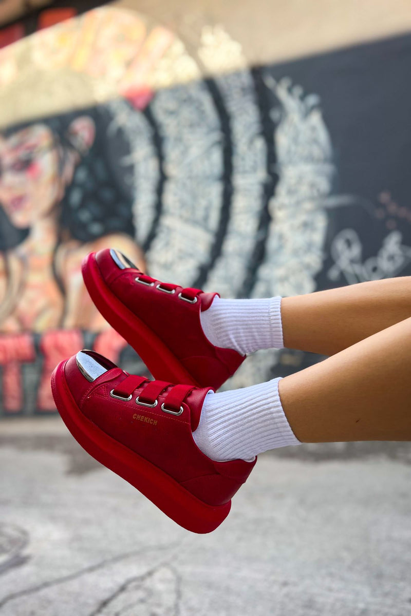 CH251 CRT Mirror Women's Shoes RED - STREETMODE ™