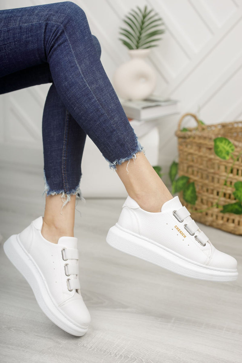 CH253 CBT Women's Sneakers Shoes WHITE - STREETMODE ™