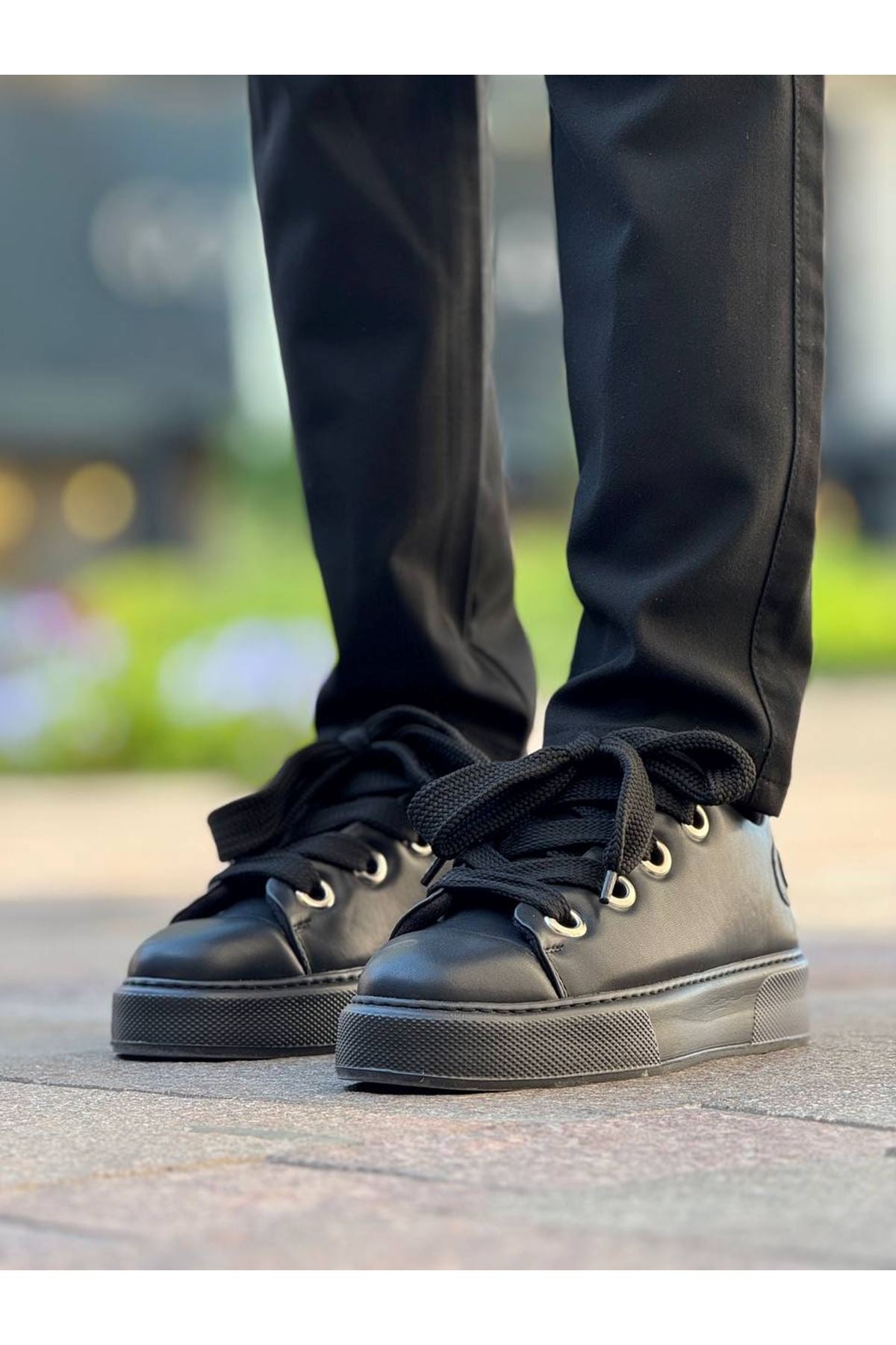 CH2531 - Anjelino Men's Shoes BLACK