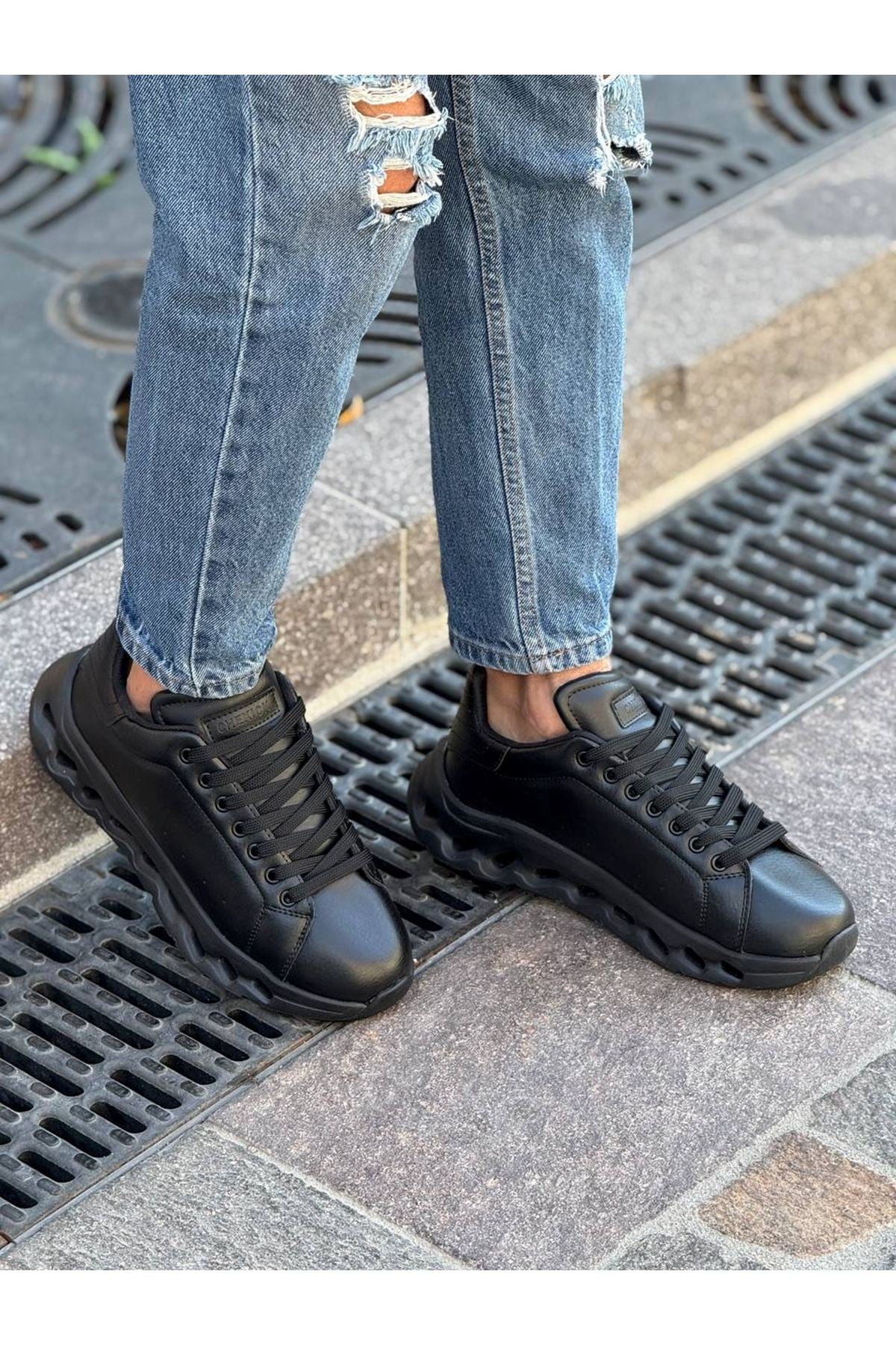 CH2533 - ST Men's Shoes BLACK