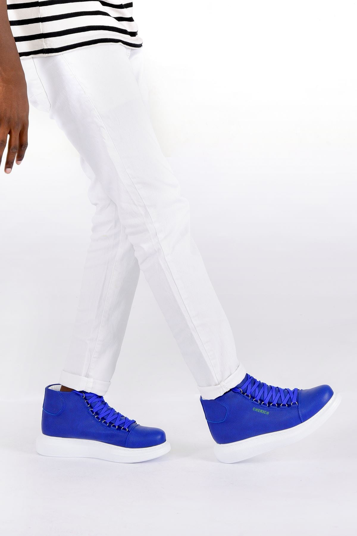 CH258 Roma Men's Boots Sax Blue - STREETMODE ™