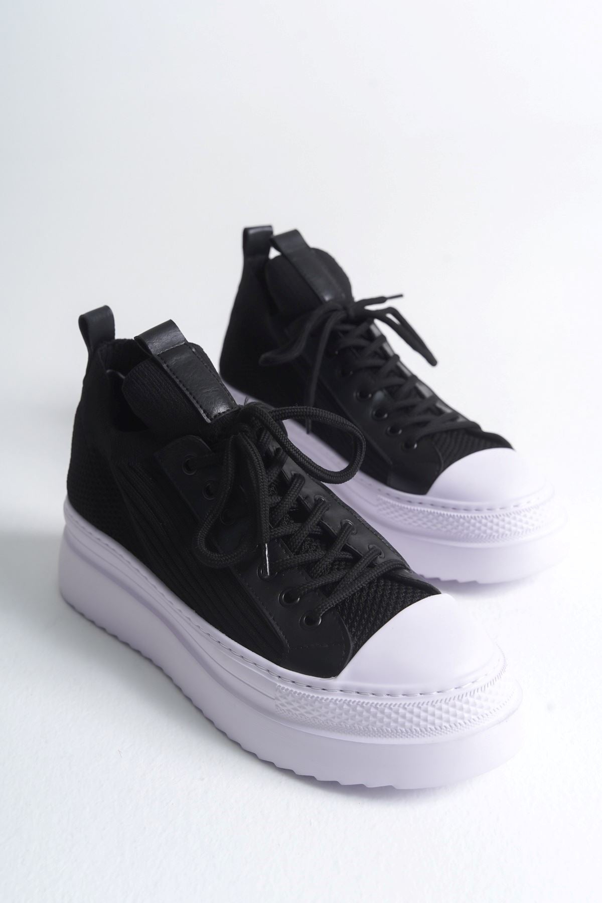 CH2601 - Knitwear Men's Shoes BLACK