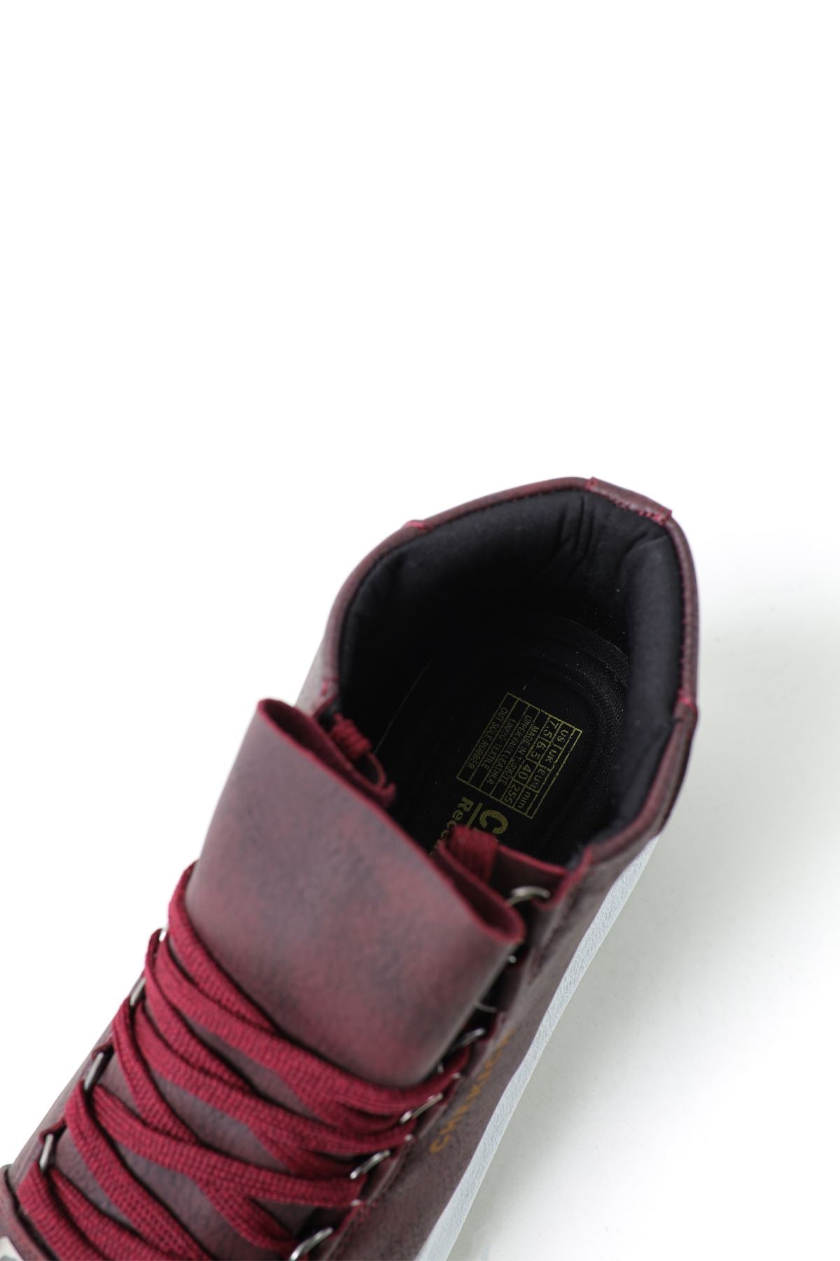CH267 BT Men's Boots MAROON - STREETMODE ™