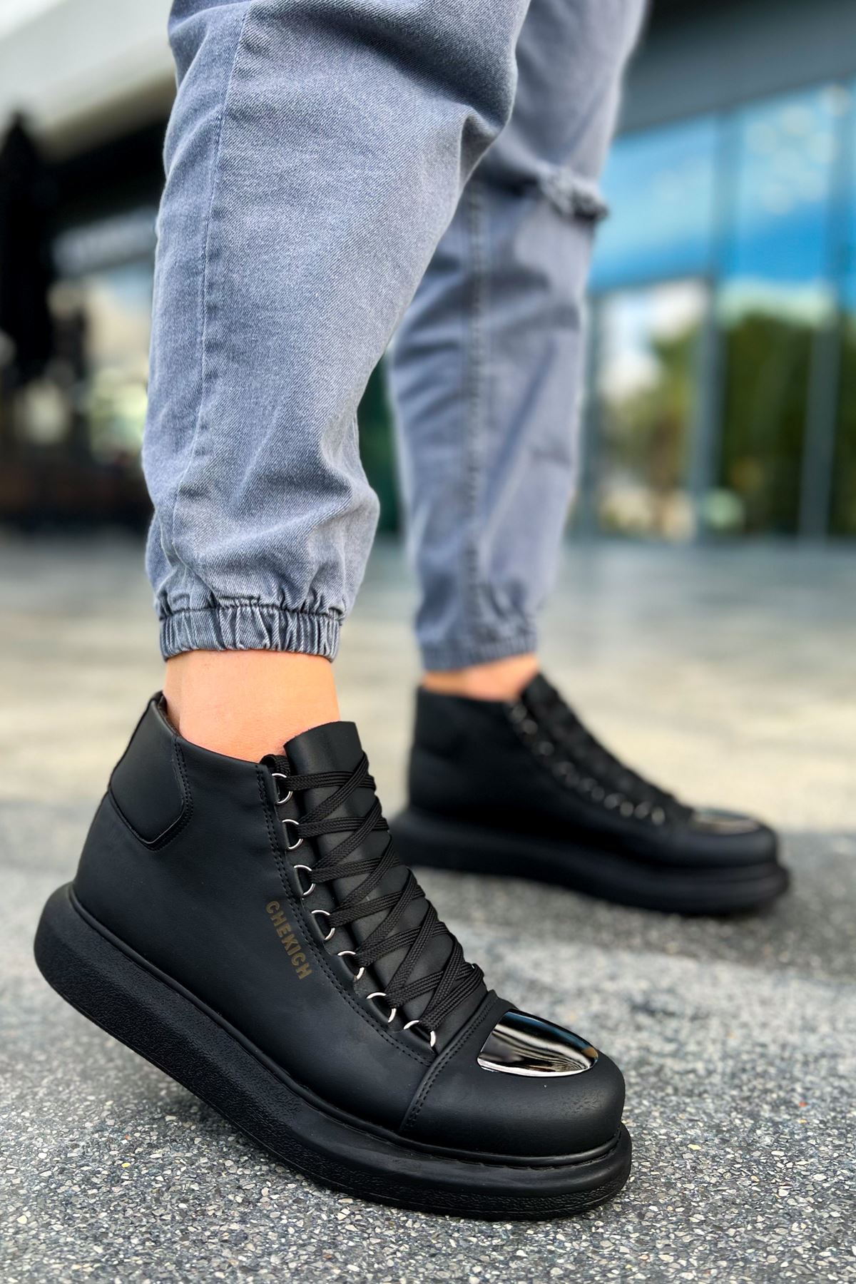 CH267 ST Men's Boots BLACK - STREETMODE ™