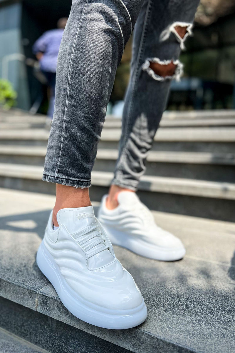 CH295 Sollievo Men's Sneakers Shoes WHITE - STREETMODE ™