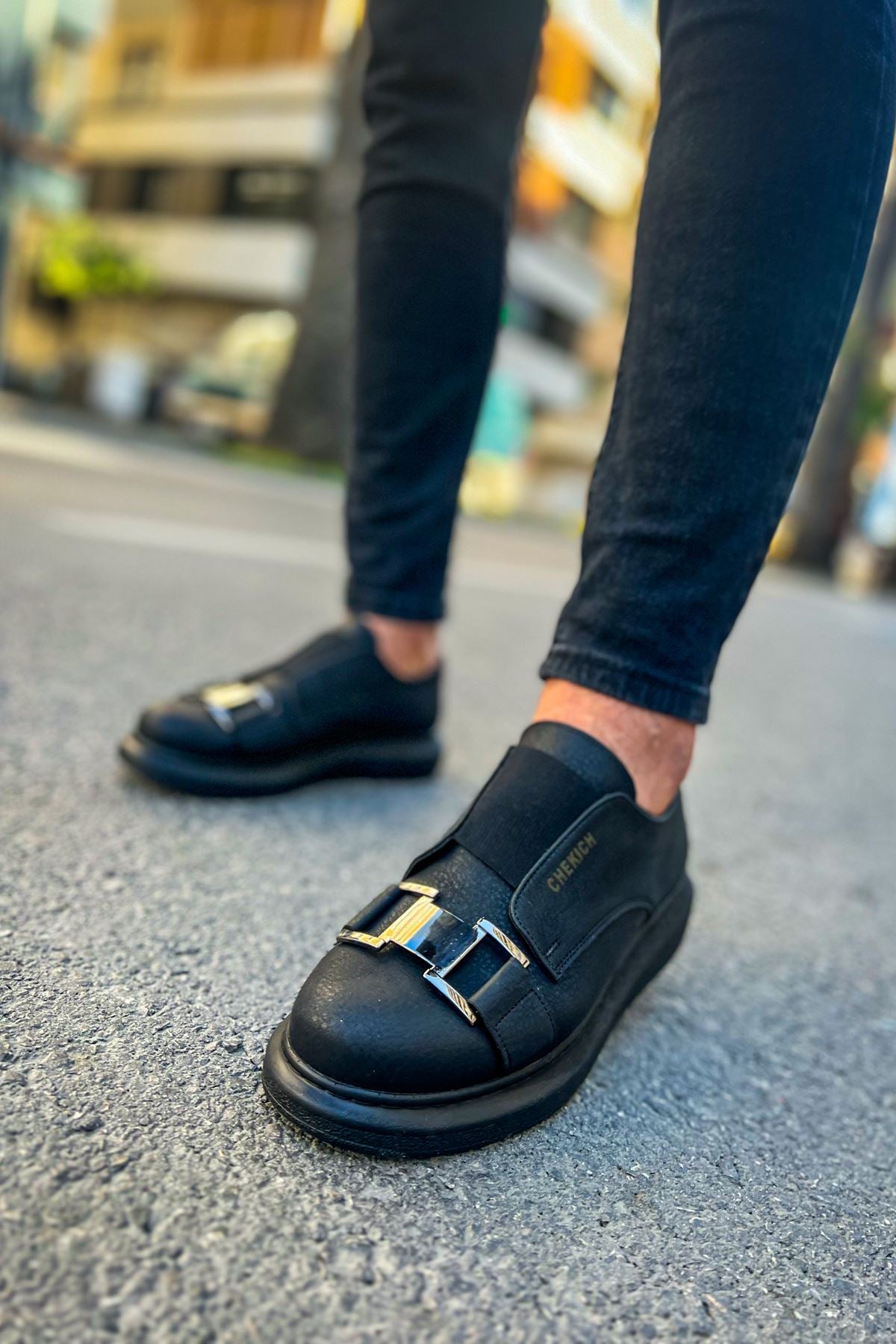 CH297 CST Verona Men's Shoes Sneakers BLACK - STREETMODE ™