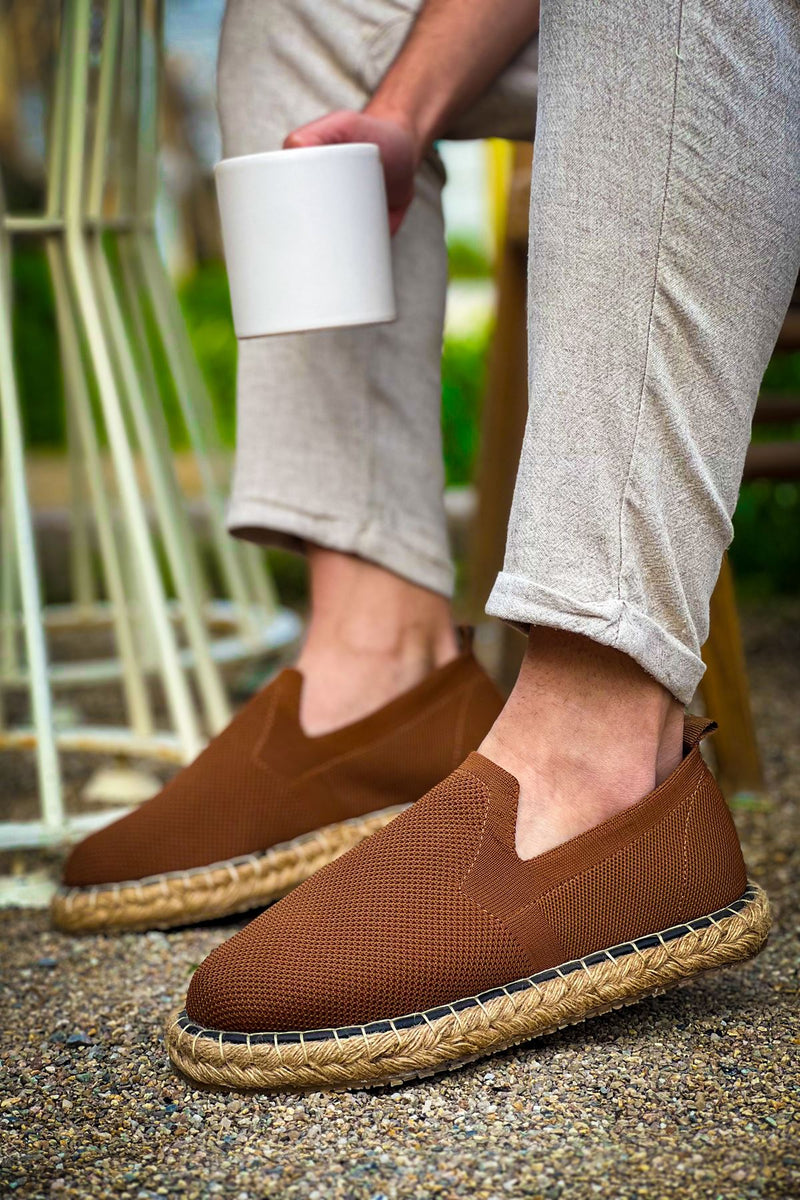 CH305 Knitwear Men's Shoes BROWN - STREETMODE ™