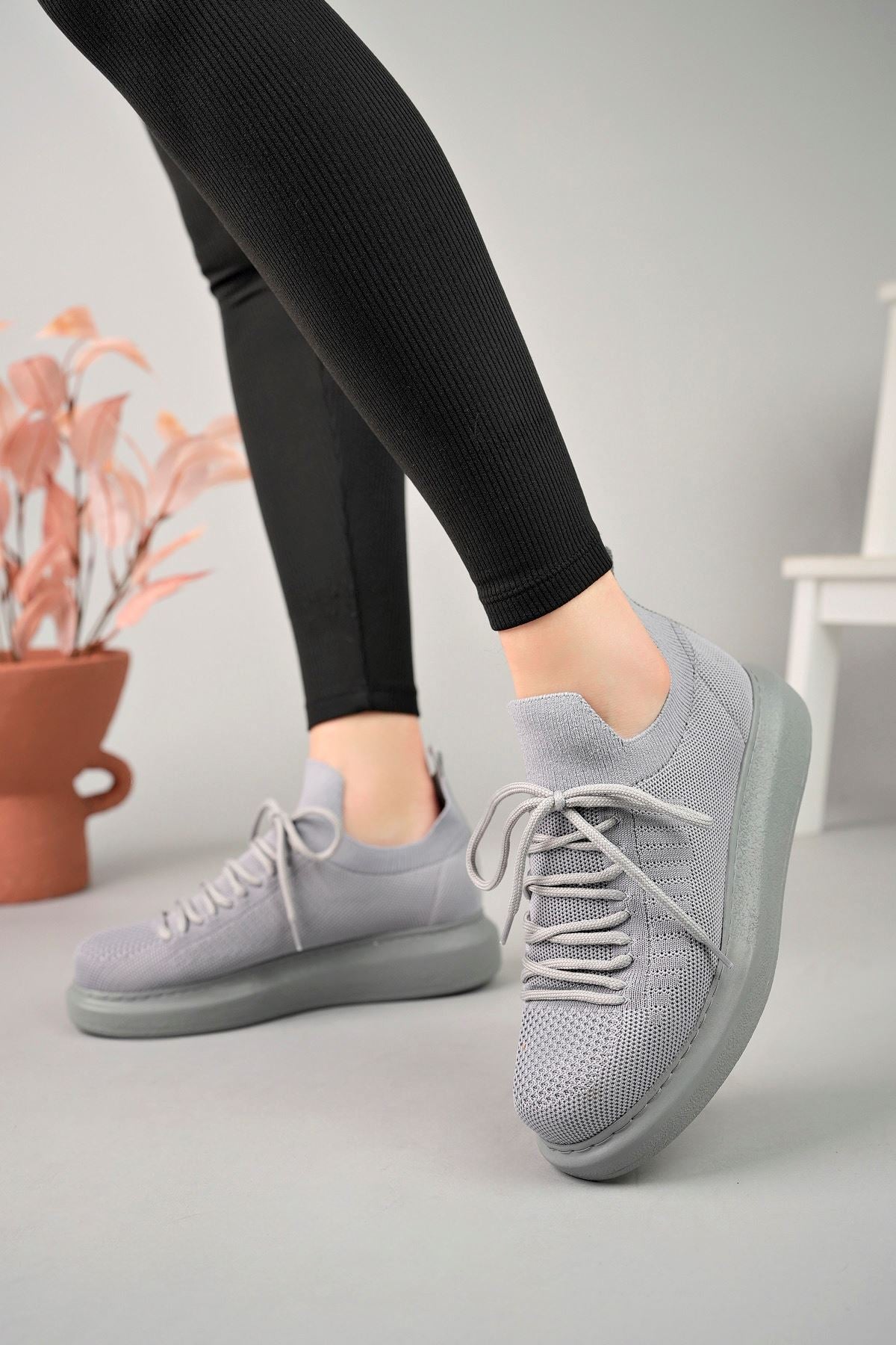 CH307 RT Tricot Women's Shoes GRAY - STREETMODE ™