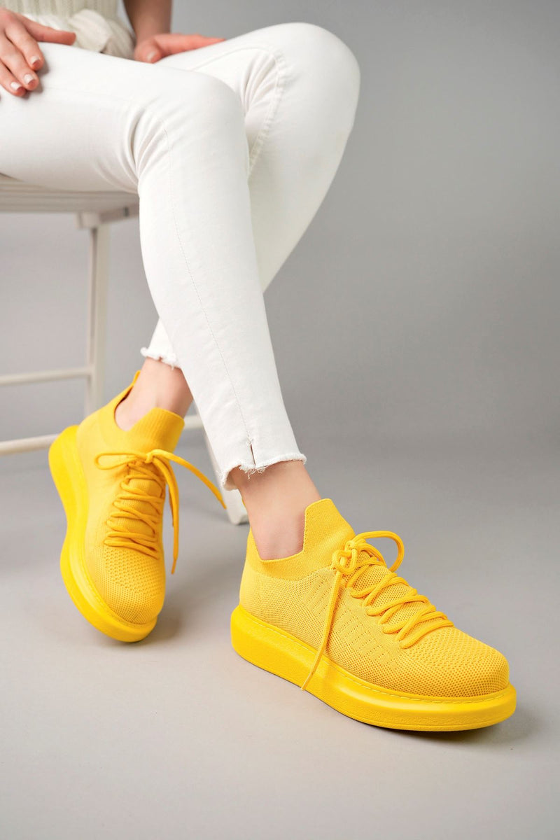 CH307 RT Tricot Women's Shoes YELLOW - STREETMODE ™
