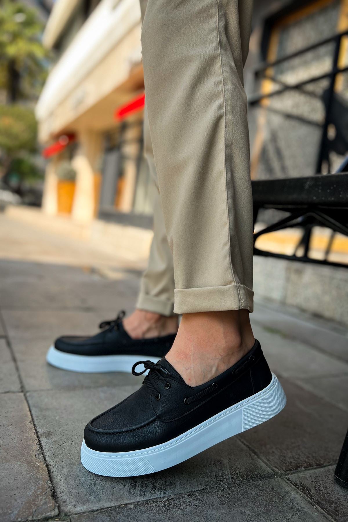 CH419 CBT Torrini Men's Casual Shoes BLACK - STREETMODE ™