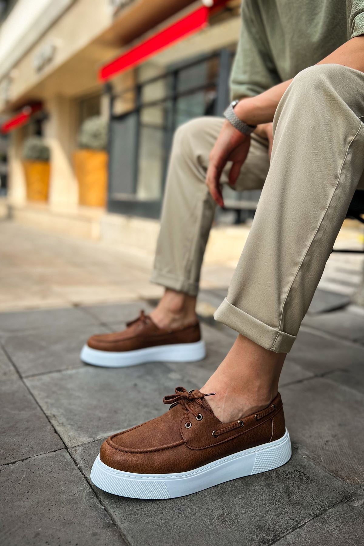 CH419 CBT Torrini Men's Casual Shoes Brown - STREETMODE ™