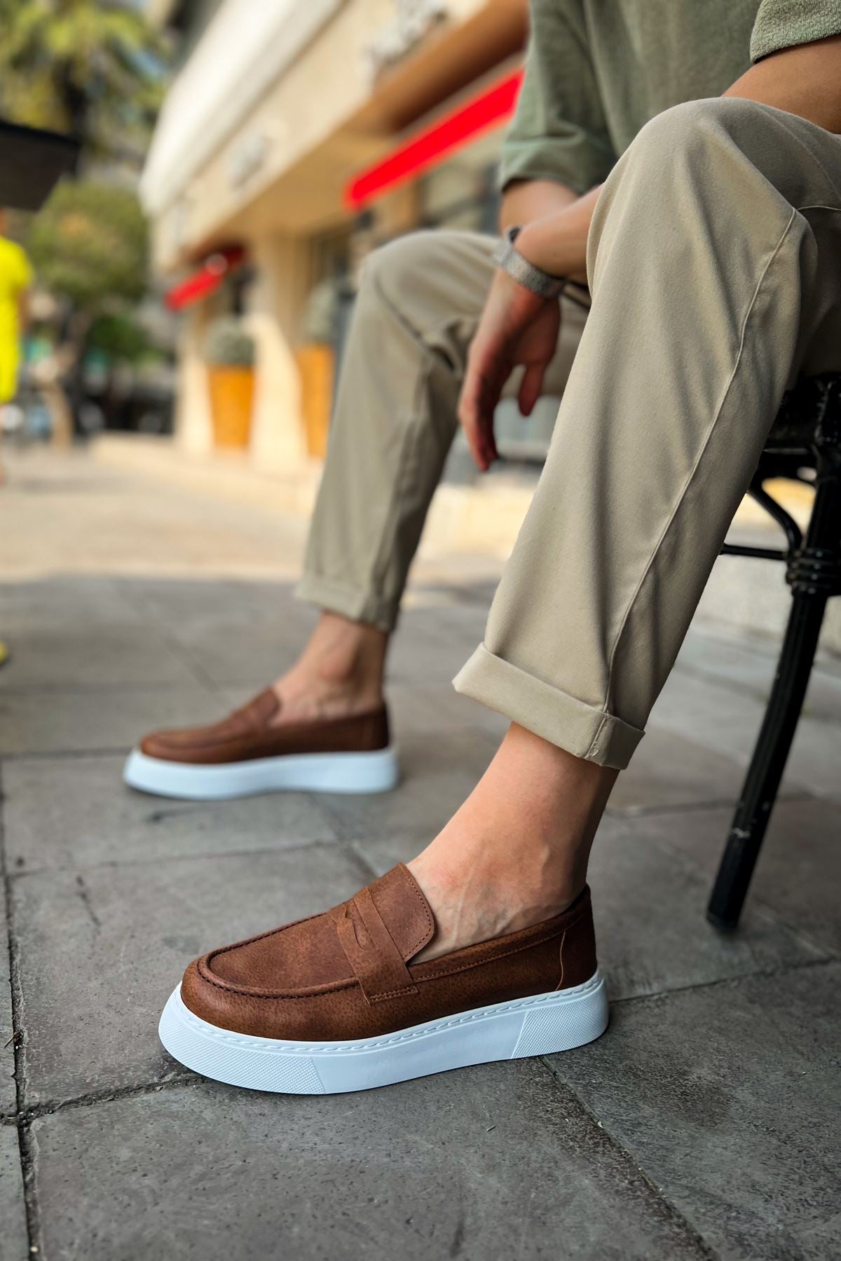 CH421 CBT Bandera Men's Casual Shoes Brown - STREETMODE ™