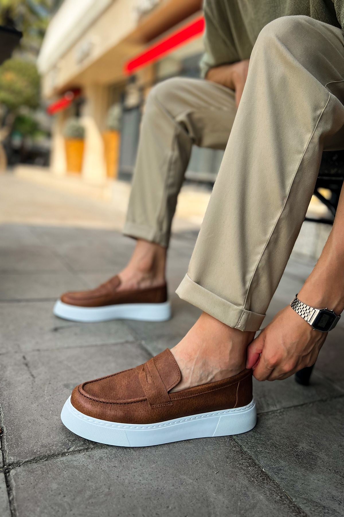 CH421 CBT Bandera Men's Casual Shoes Brown - STREETMODE ™