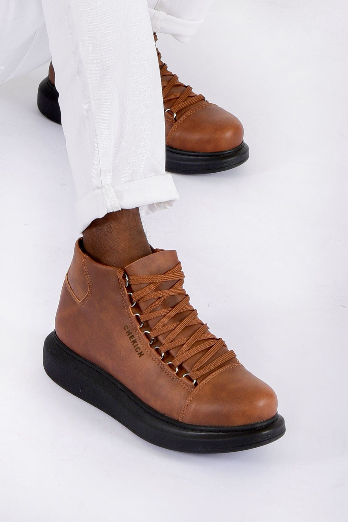 CH258 ST Men's Boots Brown - STREETMODE ™