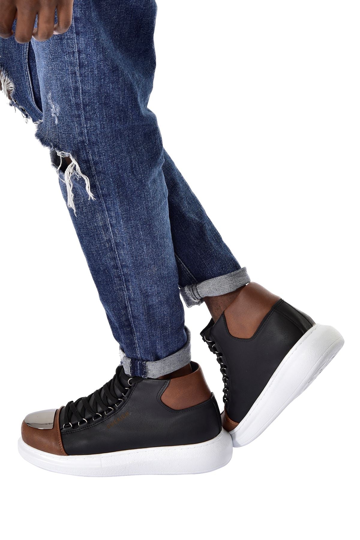 CH267 Men's shoes sneakers Boots BLACK/TANK - STREETMODE ™