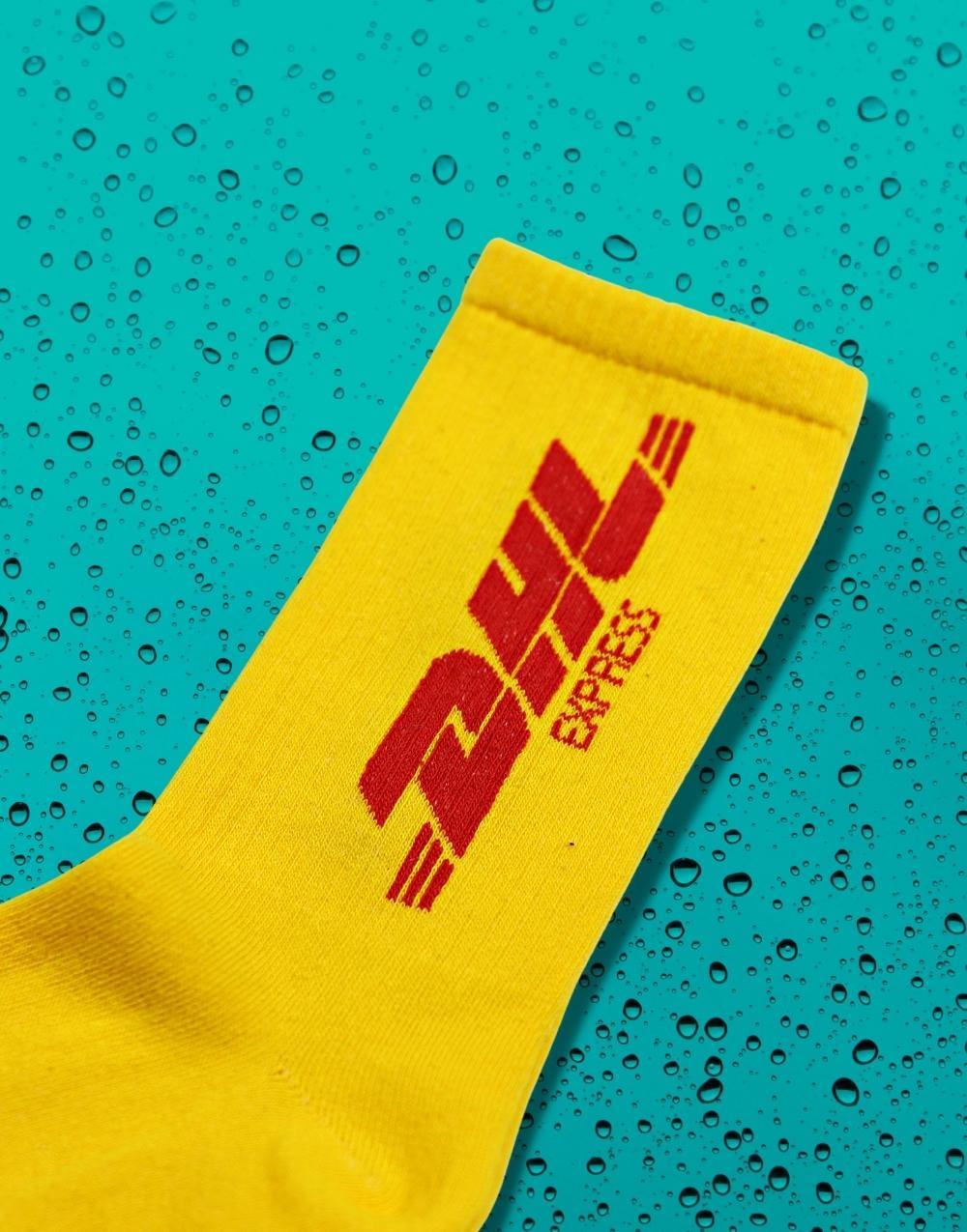 Dhl Unisex Yellow Socks - STREETMODE ™