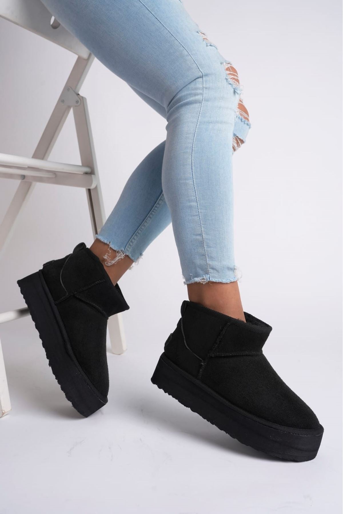 Dilin Black Women's Boots - STREETMODE ™