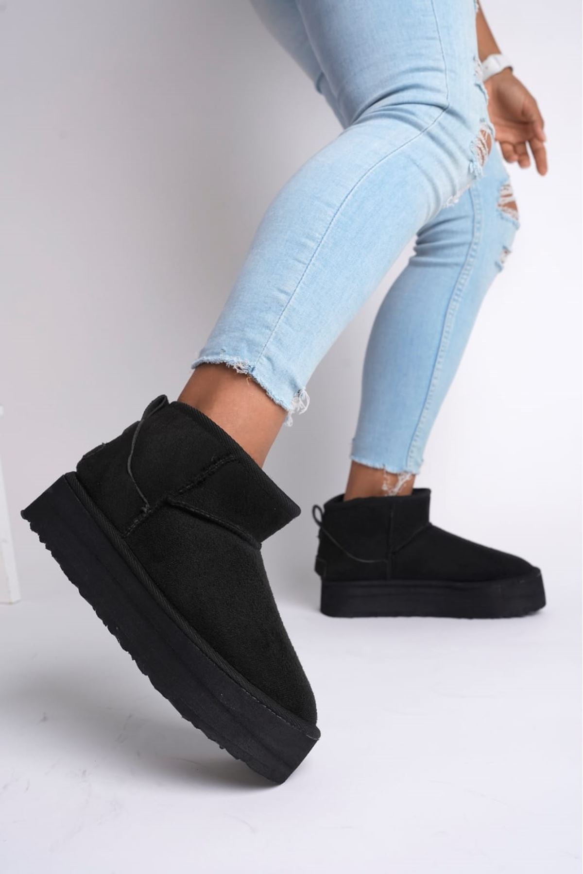 Dilin Black Women's Boots - STREETMODE ™