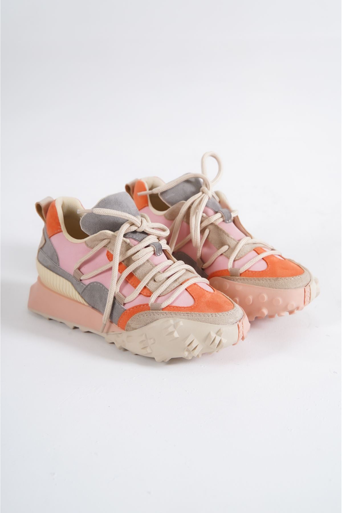 DISA Pink Women's Sneakers Shoes - STREETMODE ™