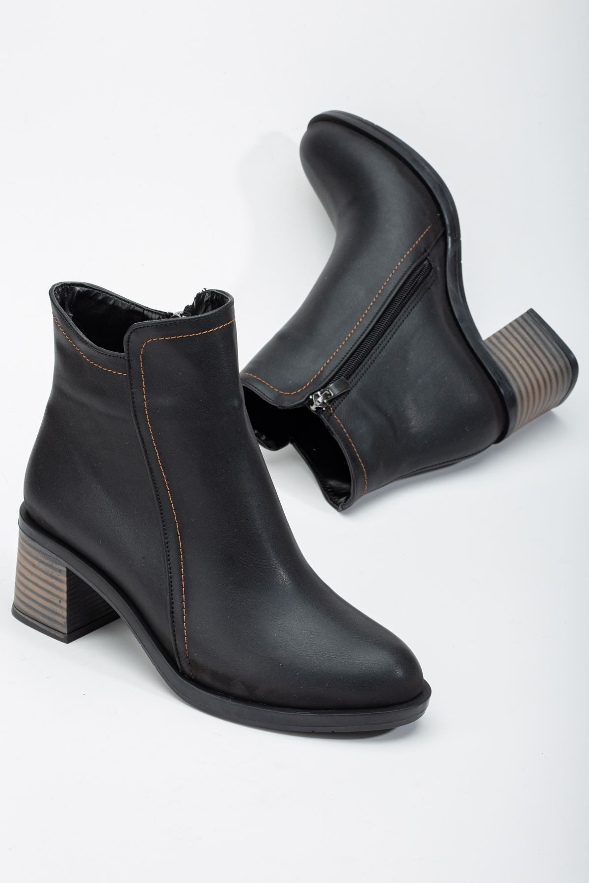 Black Women's High Heel Boots