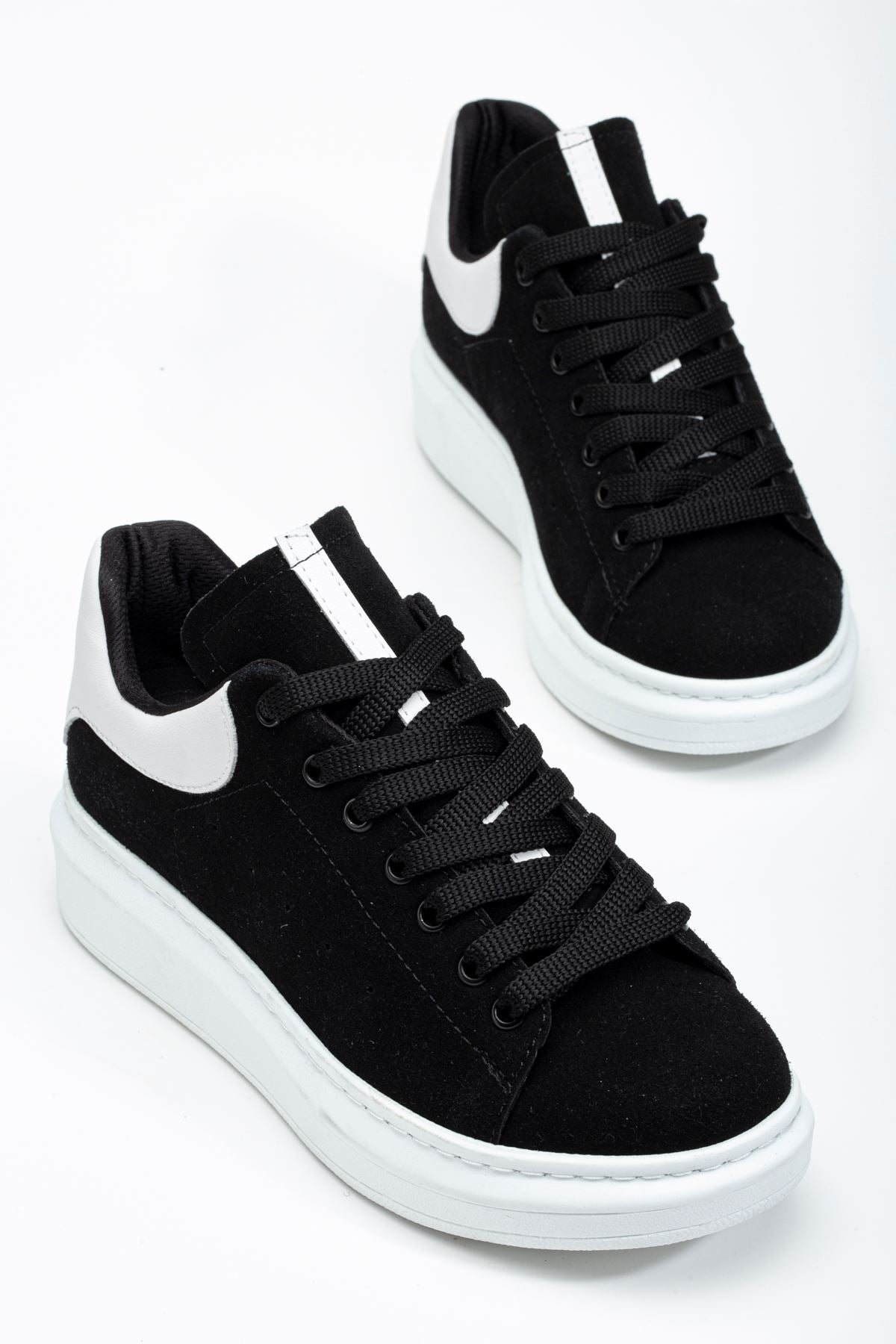 Black - White Women's Sneaker Casual Shoes