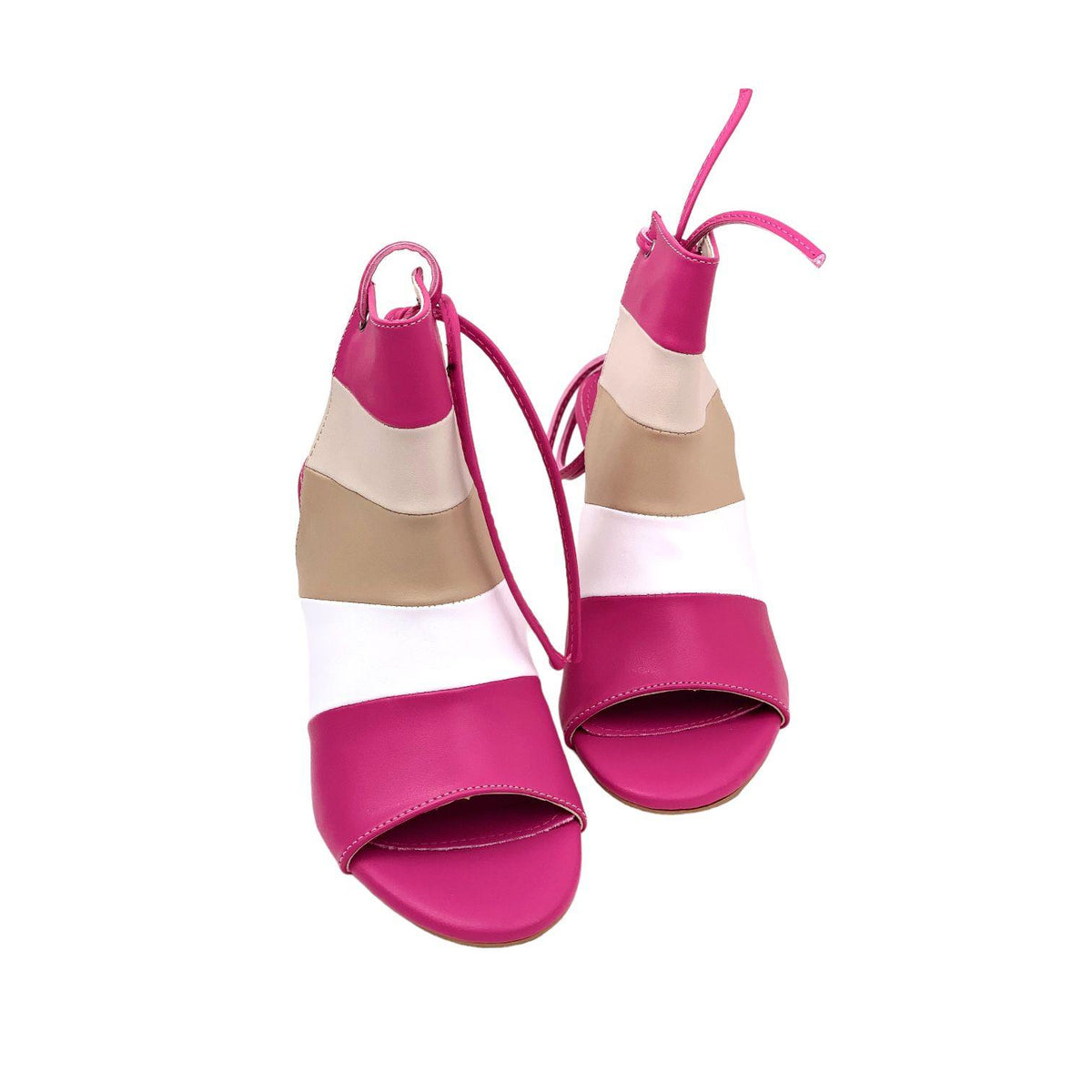 Women's Gebb Fuchsia Thin Heeled Closed Shoes 8 Cm 106 - STREETMODE ™
