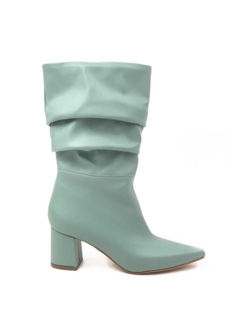 Women's Mint Shipped Short Cowboy Boots - STREETMODE ™