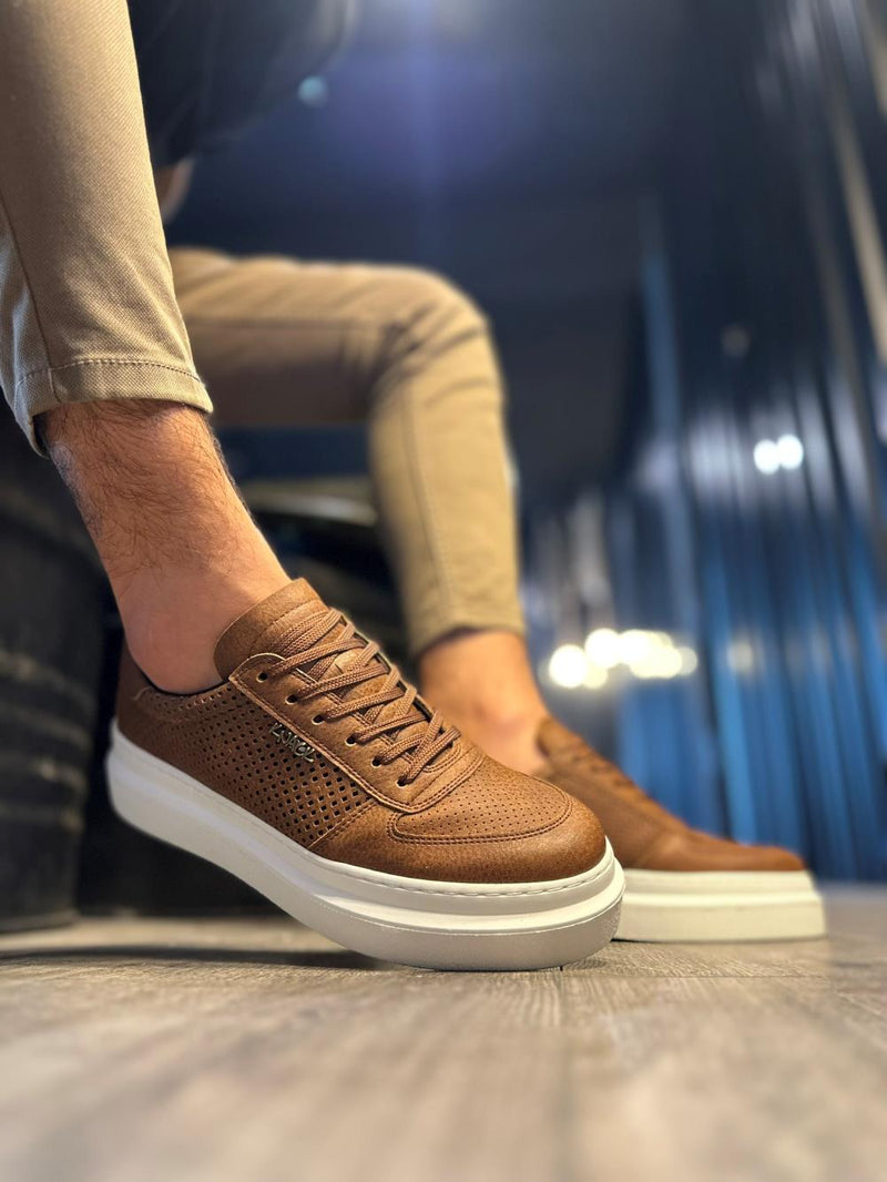 Men's Casual Shoes 013 Brown - STREETMODE ™