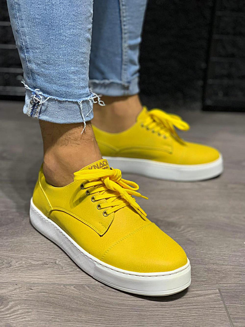 Men's Casual Shoes 050 Yellow - STREETMODE ™