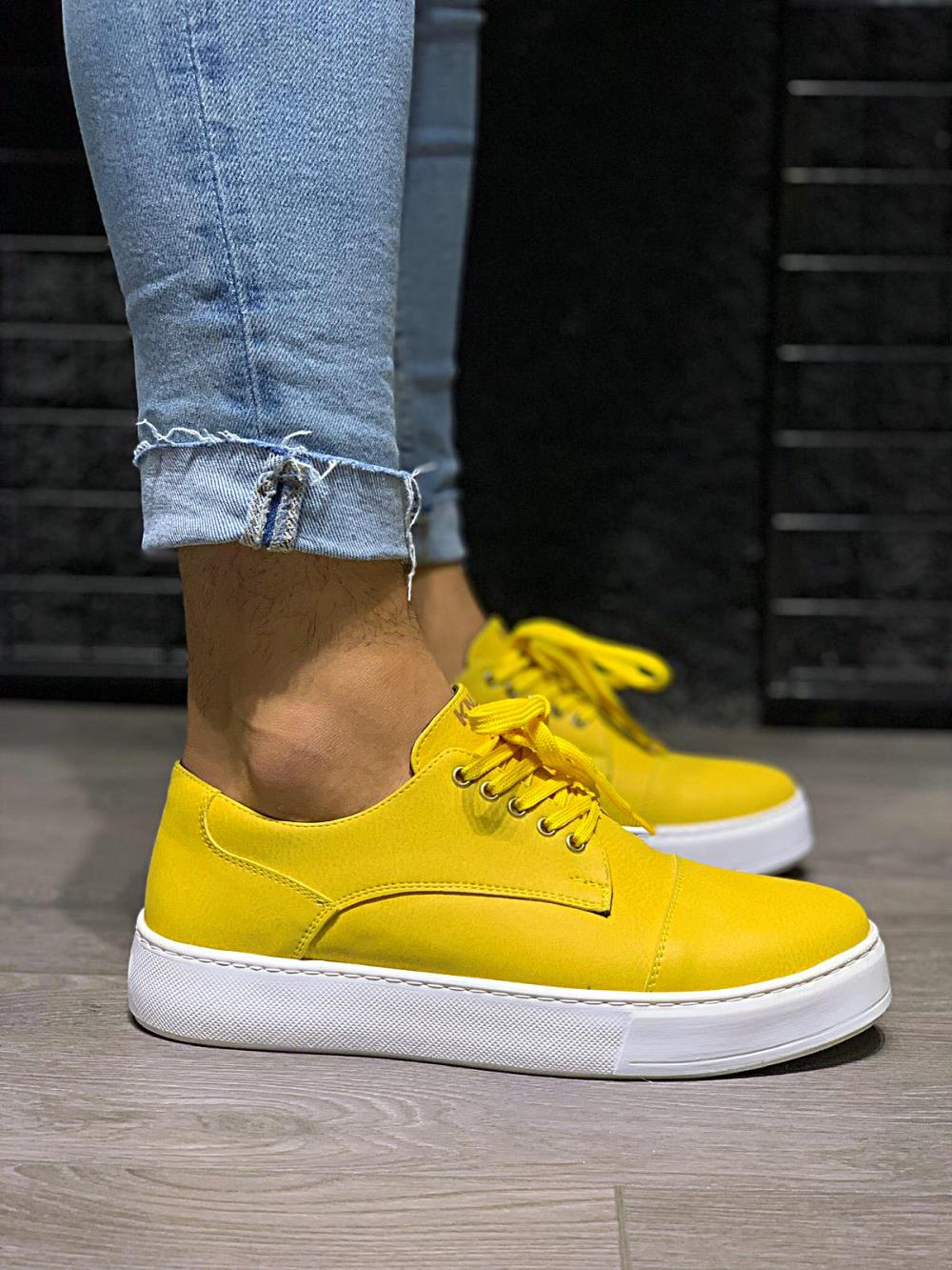 Men's Casual Shoes 050 Yellow - STREETMODE ™