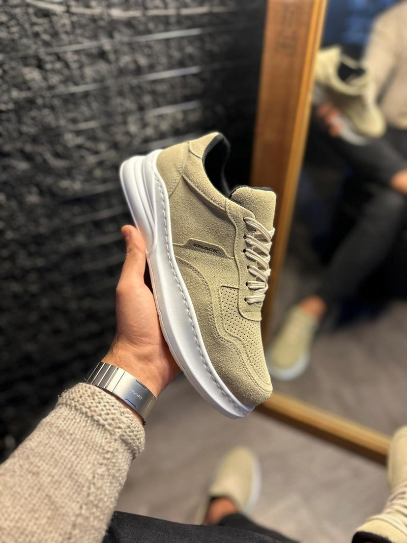 Men's Casual Shoes 707 Mink Suede - STREETMODE ™