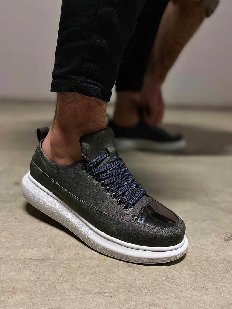 Men's Sneakers Shoes 813 Gray - STREETMODE ™