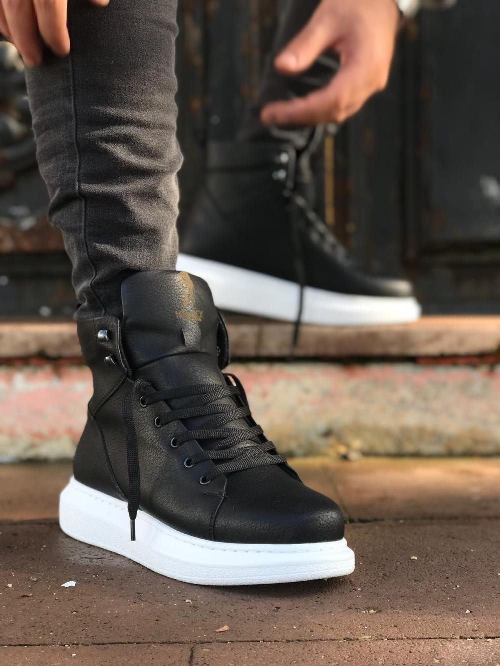 Men's High Sole Boot Shoes - STREETMODE ™