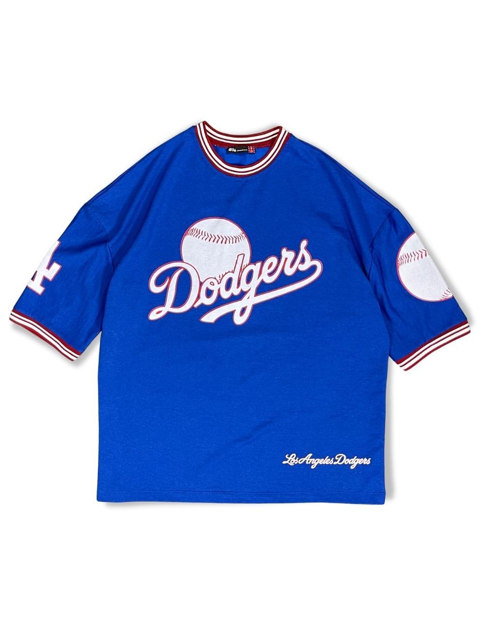 Dodgers Oversized Standard Unisex BlueT-Shirt - STREET MODE ™