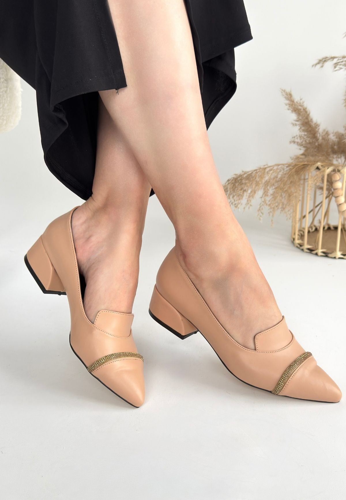 Women's Nude Skin High Heel Shoes - STREETMODE ™