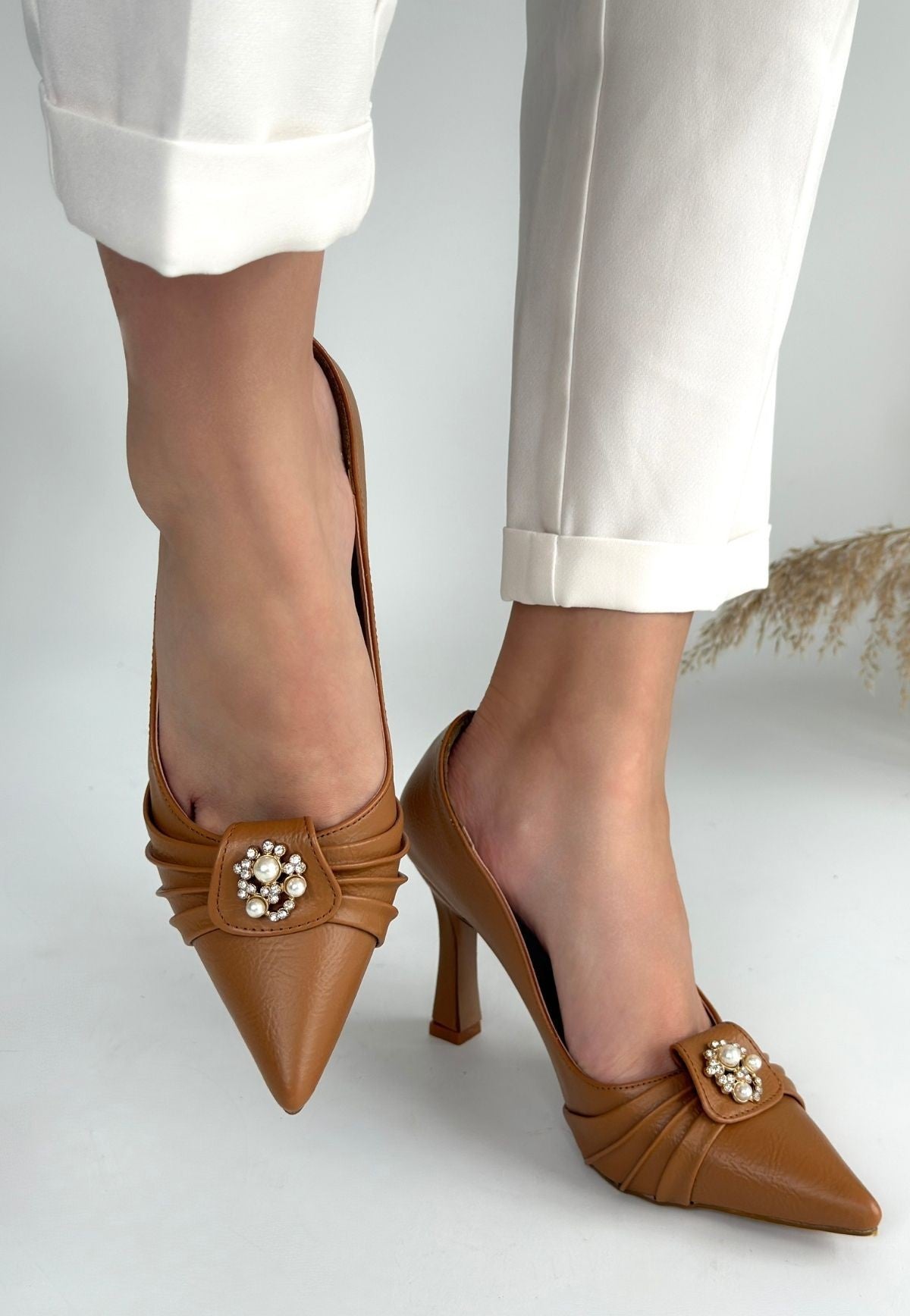 Women's Nude Skin High Heel Shoes - STREETMODE ™