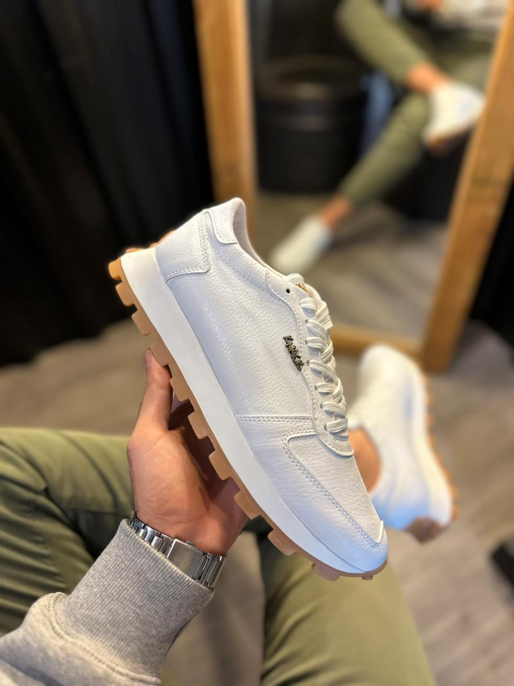 Men's Daily Sneaker Shoes 002 White